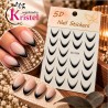 5D Nail Sticker SD-1934