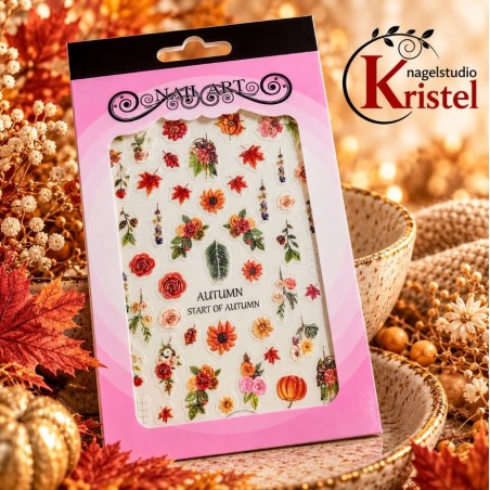 Easy Nail Art Sticker Nail Art Start of Autumn