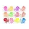 D'Or Nails Gittermix Fluo