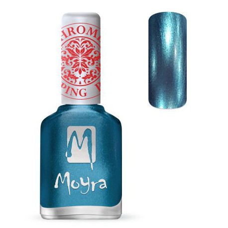 MOYRA STAMPING NAIL POLIS-CHROME BLUE