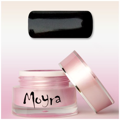 MOYRA SUPER SHINE COLOUR GEL BLACK DEVIL