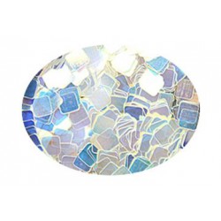 Mirror Silver Dazzling Square