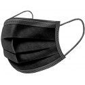 Wegwerpbare mondmaskers BLACK 50st