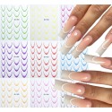 FRENCH SMILE EASY NAIL ART STICKERS 