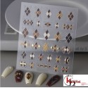 Easy Nail Art Sticker B1224