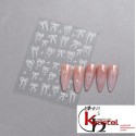 Easy Nail Art Sticker B1222